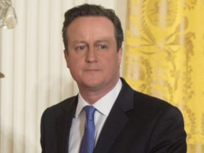 El primer ministro británico, David Cameron.