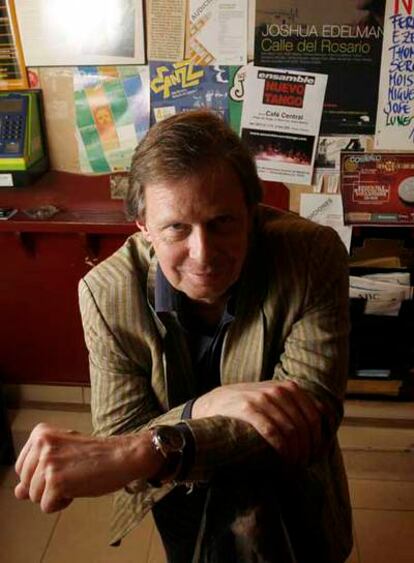 El productor Joe Boyd, el martes en Madrid.