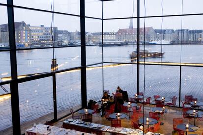 Vista de Copenhaguen des de l'Opera House.