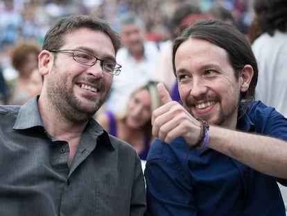 Fachin i Iglesias el 2015.