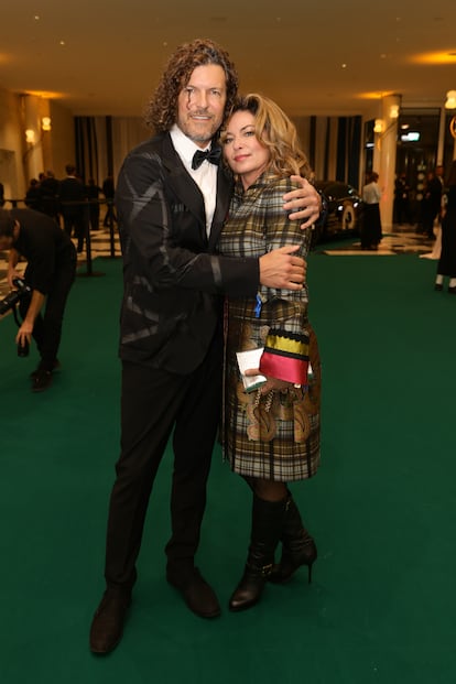 Shania Twain and her current husband Frederic Thiébaud at the Zurich Film Festival (Switzerland), in September 2021. 