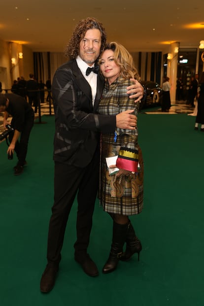 Shania Twain y su actual marido Frederic Thiébaud en el festival de cine de Zúrich (Suiza), en septiembre de 2021. 