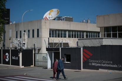 Edifici de TV3 a Sant Joan Despí.