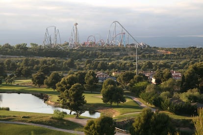 Parque Port Aventura, en Salou y Vilaseca (Tarragona) en febrero de este año.