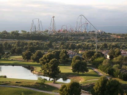 Parque Port Aventura, en Salou y Vilaseca (Tarragona) en febrero de este año.