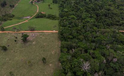 Território indígena dos Surui, no Estado de Rondônia, na Amazônia.