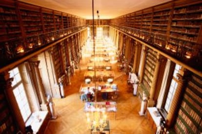 Biblioteca Mazarin, en París.