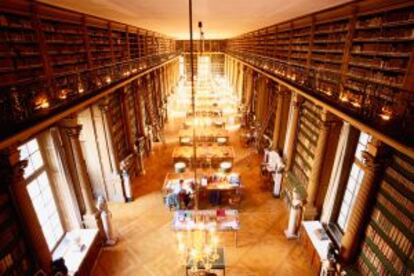 Biblioteca Mazarin, en París.