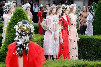 Rodarte hacía su último desfile en París tras abandonar NYFW.