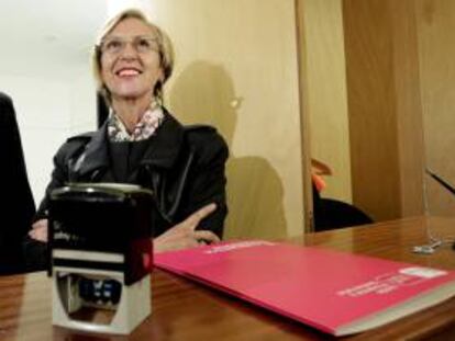 La portavoz de UPyD, Rosa Díez.