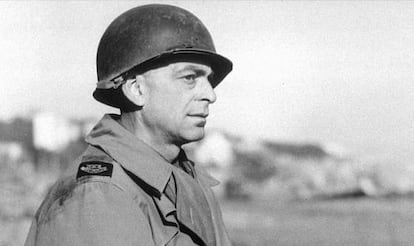 Ed Kennedy el 1 de marzo de 1944, tras asistir a la Batalla de Anzio (Italia).