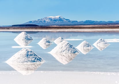 El espectacular salar de Uyuni, en Bolivia.
