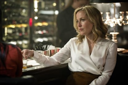 Gillian Anderson, en una imagen de la serie 'The Fall'.