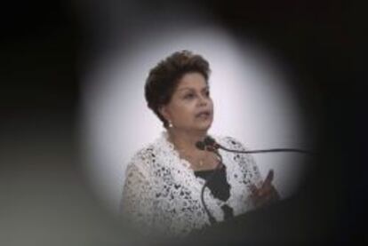 La presidente de Brasil, Dilma Rousseff. 