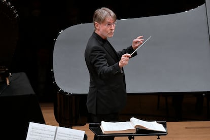 Esa-Pekka Salonen, un director con una larguísima experiencia en la dirección de la 'Sinfonía Turangalîla' de Olivier Messiaen.