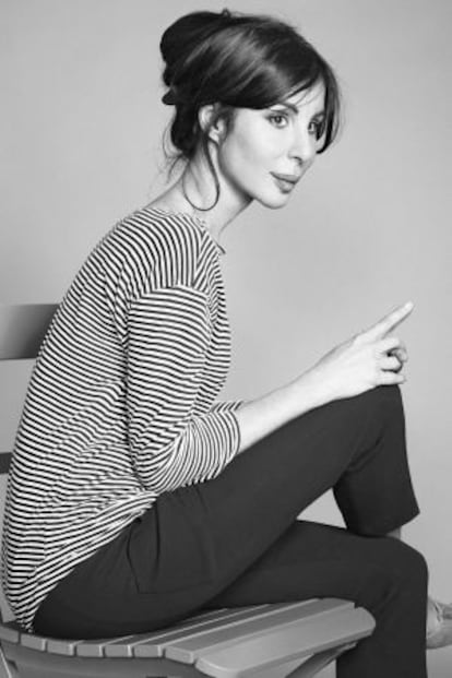 La diseñadora Sybilla en su estudio madrileño.