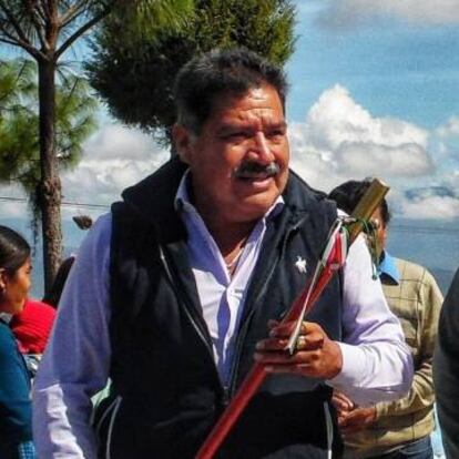 Alejandro Aparicio, el presidente municipal de Tlaxiaco (Oaxaca).