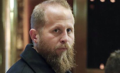 Brad Parscale em novembro de 2016, quando era diretor digital da campanha de Trump.