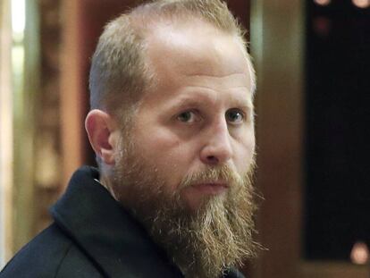 Brad Parscale em novembro de 2016, quando era diretor digital da campanha de Trump.