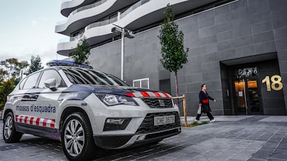 Una patrulla de los Mossos d'Esquadra, en una imagen de archivo.