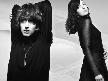 <b>Faris y Rachel Zeffira, pareja profesional en Cat's Eyes.</b>
