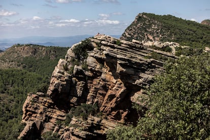 El pico del Garbí, en pleno parque natural de Sierra Calderona. 