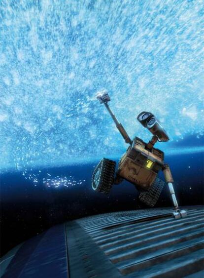 Fotograma de la película <i>WALL·E,</i> el nuevo producto de Pixar.