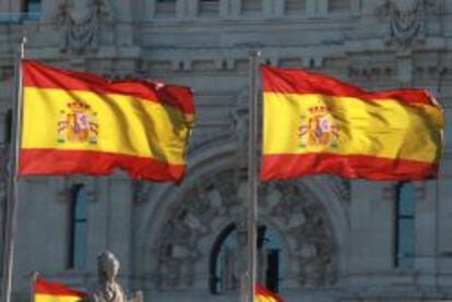 Fachada del Banco de Espa&ntilde;a en la plaza de Cibeles de Madrid.