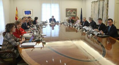 Reunión del Consejo de Ministros del pasado viernes.