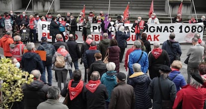 Manifestación de pensionistas