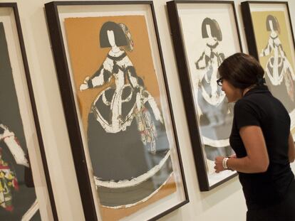 Un aspecto de la exposición <i>Manolo Valdés. Picasso como pretexto.</i>