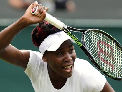 Venus, durante su partido contra Vekic.