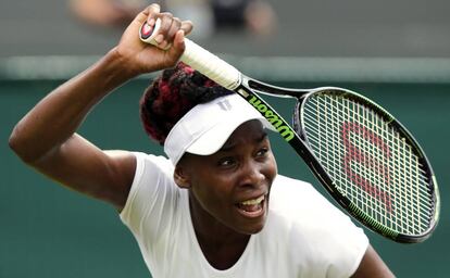 Venus, durante su partido contra Vekic.