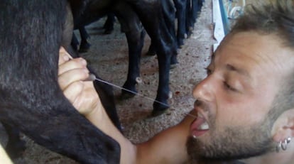 Una de les fotos dels ramaders.