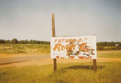 Cartel, cerca de Greensboro, Alabama, 1978