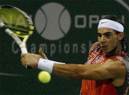 Nadal, en el torneo de Chennai