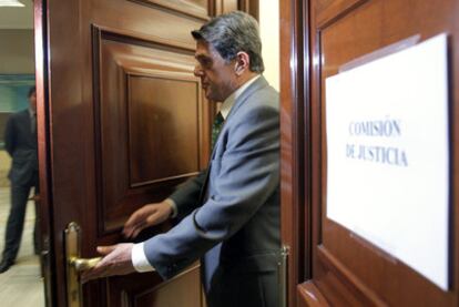 Federico Trillo, en el Congreso de los Diputados.