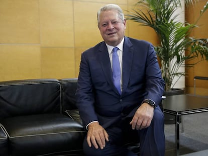 Al Gore, exvicepresidente de EE UU, en la COP25.