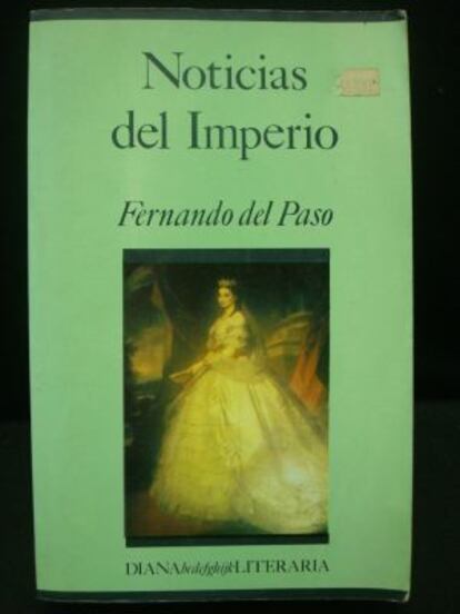 Portada de 'Noticias del Imperio' (Editorial Diana, 1987).