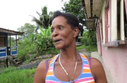 Graciela Rentería Vivero, madre comunitaria y líder comunitaria de la cuenca Mayorquín.