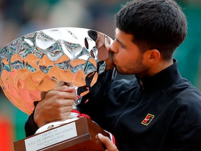 Musetti - Alcaraz, la final del Masters de Montecarlo, en imágenes