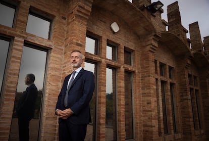 Marc Murtra, presidente ejecutivo de INDRA, fotografiado en el CaixaForum de Barcelona, este lunes.