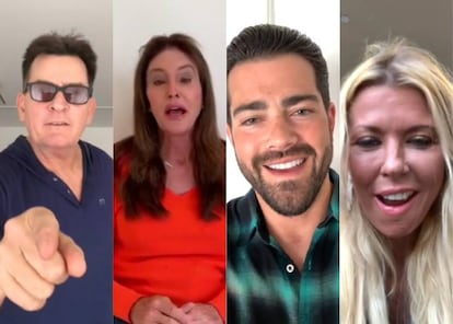 Charlie Sheen, Caitlyn Jenner, Jesse Metcalfe o Tara Reid son algunos de los rosotros famosos que saludan a sus fans a través de la web Cameo.