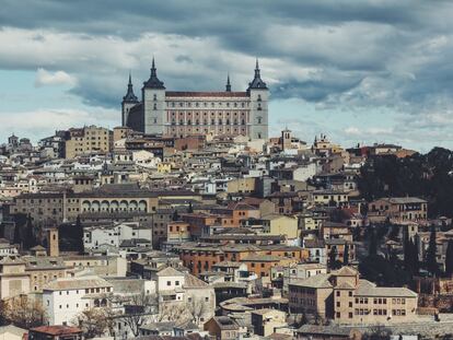 Vista aérea de Toledo.