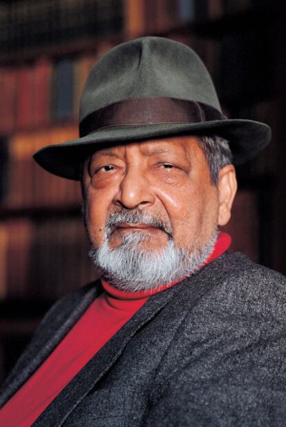 El escritor y premio Nobel V. S. Naipaul.