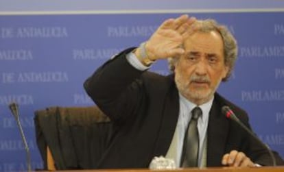 El defensor del Pueblo andaluz, José Chamizo.