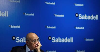 El presidente del Banco Sabadell, Josep Oliu, en una imagen de archivo.