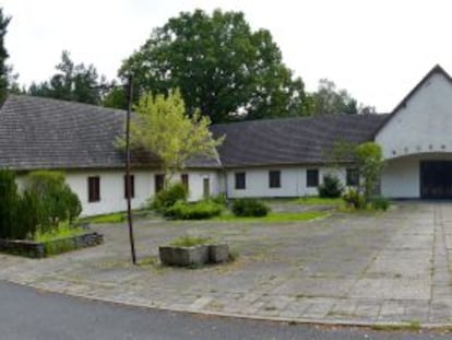 Vista de Villa Bogensee, residencia del ministro de propaganda de Hitler, Joseph Goebbels, cerca de Berl&iacute;n. 
