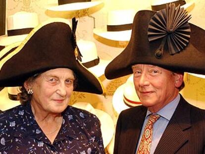 Anna Tribe y Bernard de Salis, tataranietos del Nelson y de Napoleón