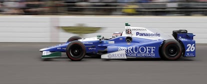 Takuma Sato, durante la carrera.